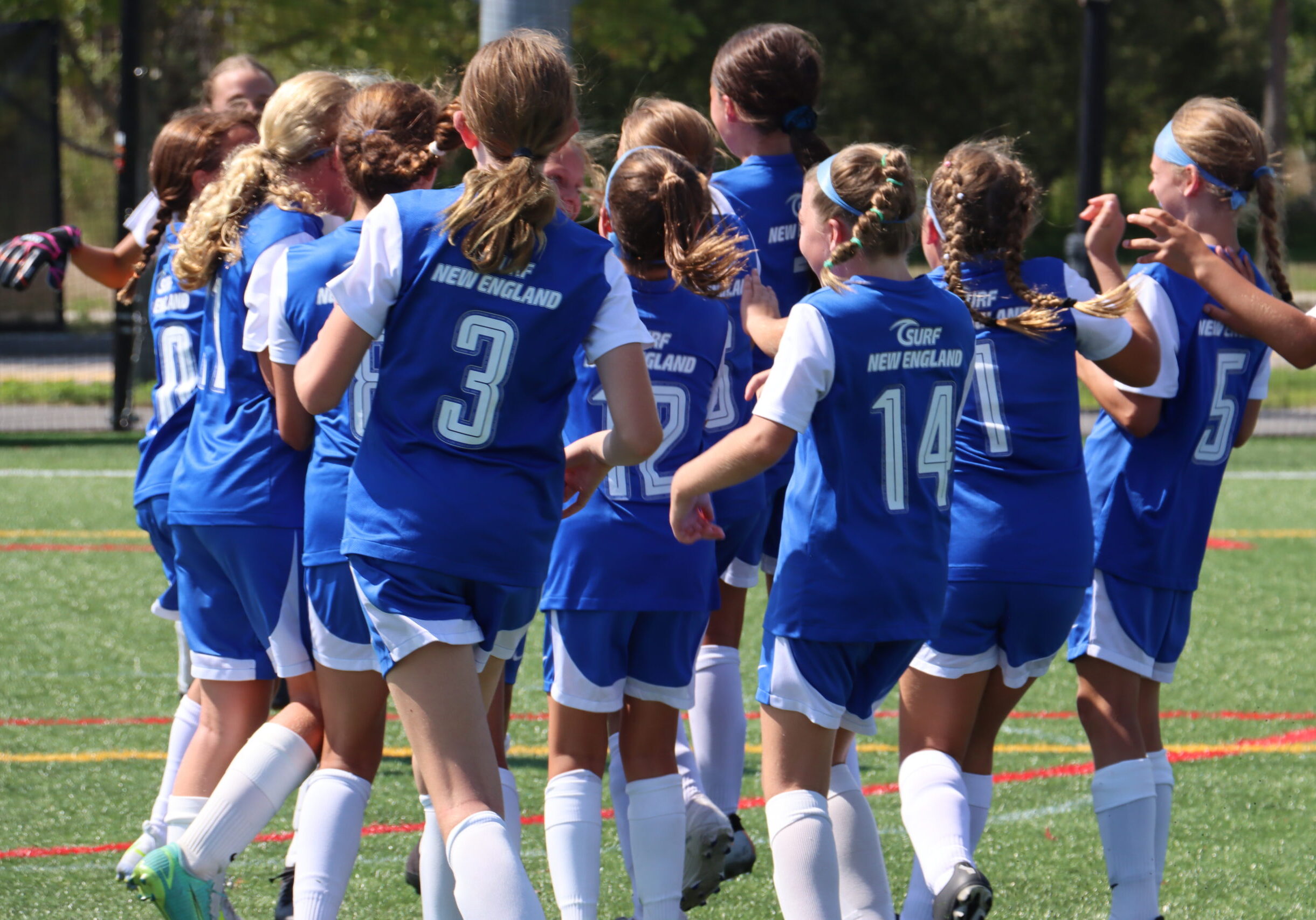 Girls Huddle Girls Huddle